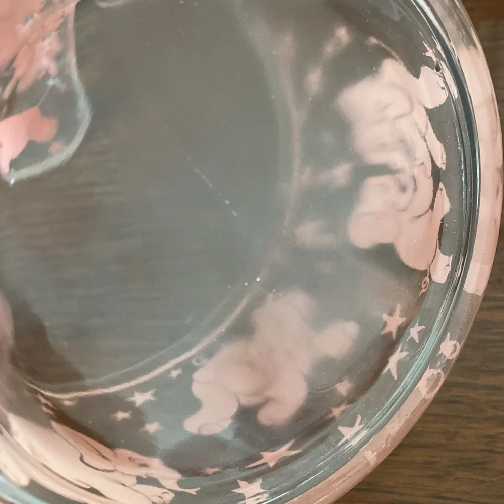 04:08  Vintage Hazel Atlas Glass Co. Pink Elephants Bar Set